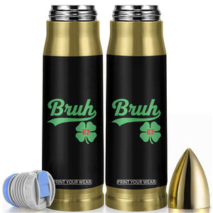 67 Bruh St Patricks Day Bullet Tumbler Funny Six Seven Shamrock Meme TS14 Black Print Your Wear