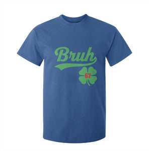 67 Bruh St Patricks Day T Shirt For Kid Funny Six Seven Shamrock Meme TS14 Royal Blue Print Your Wear