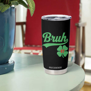 67 Bruh St Patricks Day Tumbler Cup Funny Six Seven Shamrock Meme TS14 Print Your Wear