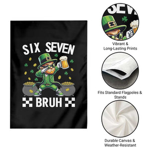 67 Bruh St Patricks Day Garden Flag Funny Six Seven Leprechaun Bruh Meme TS14 Print Your Wear