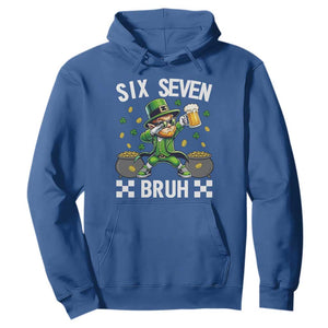 67 Bruh St Patricks Day Hoodie Funny Six Seven Leprechaun Bruh Meme TS14 Royal Blue Print Your Wear