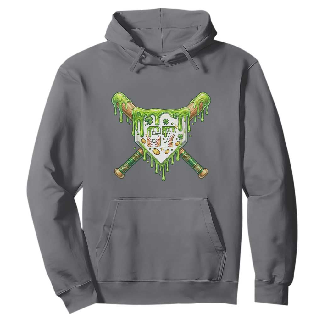 67 St Patricks Day Hoodie Funny Six Seven Baseball Sport Party Meme TS14 Charcoal Print Your Wear