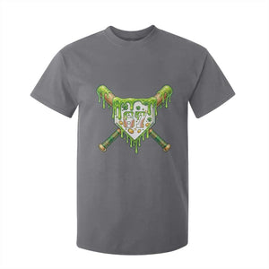 67 St Patricks Day T Shirt For Kid Funny Six Seven Baseball Sport Party Meme TS14 Charcoal Print Your Wear