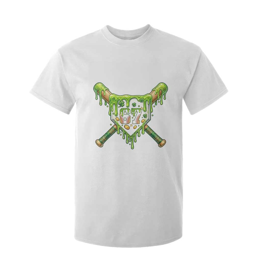 67 St Patricks Day T Shirt For Kid Funny Six Seven Baseball Sport Party Meme TS14 White Print Your Wear