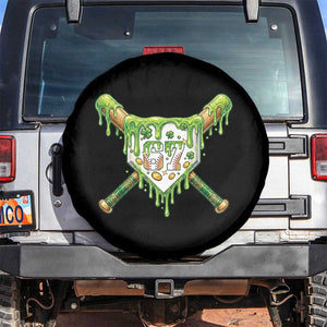 67 St Patricks Day Spare Tire Cover Funny Six Seven Baseball Sport Party Meme TS14 No hole Black Print Your Wear