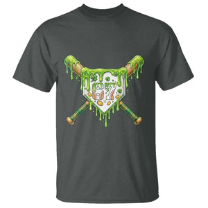 67 St Patricks Day T Shirt Funny Six Seven Baseball Sport Party Meme TS14 Dark Heather Print Your Wear
