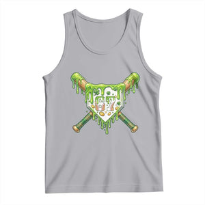 67 St Patricks Day Tank Top Funny Six Seven Baseball Sport Party Meme TS14 Athletic Heather Print Your Wear