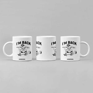Christian Easter Coffee Mug Funny Skateboard Jesus I am Back TS14 Print Your Wear