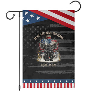 Fireman 250 Years of America Patriotic Garden Flag Faith Freedom Firefighter American Flag Cross TS14 Distressed Black Blue Print Your Wear
