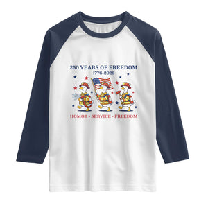 Fireman 250 Years of America Raglan Shirt Silly Goose Firefighter Honor Service Freedom TS14 White Navy Print Your Wear