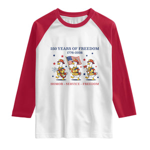 Fireman 250 Years of America Raglan Shirt Silly Goose Firefighter Honor Service Freedom TS14 White Red Print Your Wear
