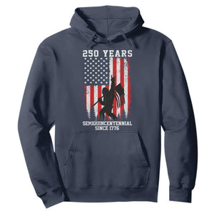 250th Anniversary USA Hoodie Bigfoot Patriotic American USA Flag TS14 Navy Print Your Wear