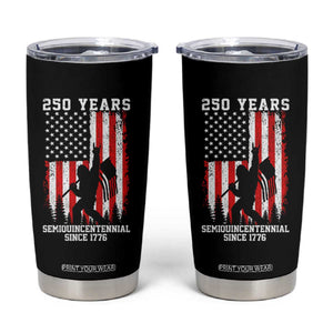 250th Anniversary USA Tumbler Cup Bigfoot Patriotic American USA Flag TS14 Black Print Your Wear