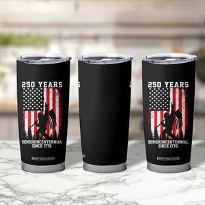 250th Anniversary USA Tumbler Cup Bigfoot Patriotic American USA Flag TS14 Print Your Wear