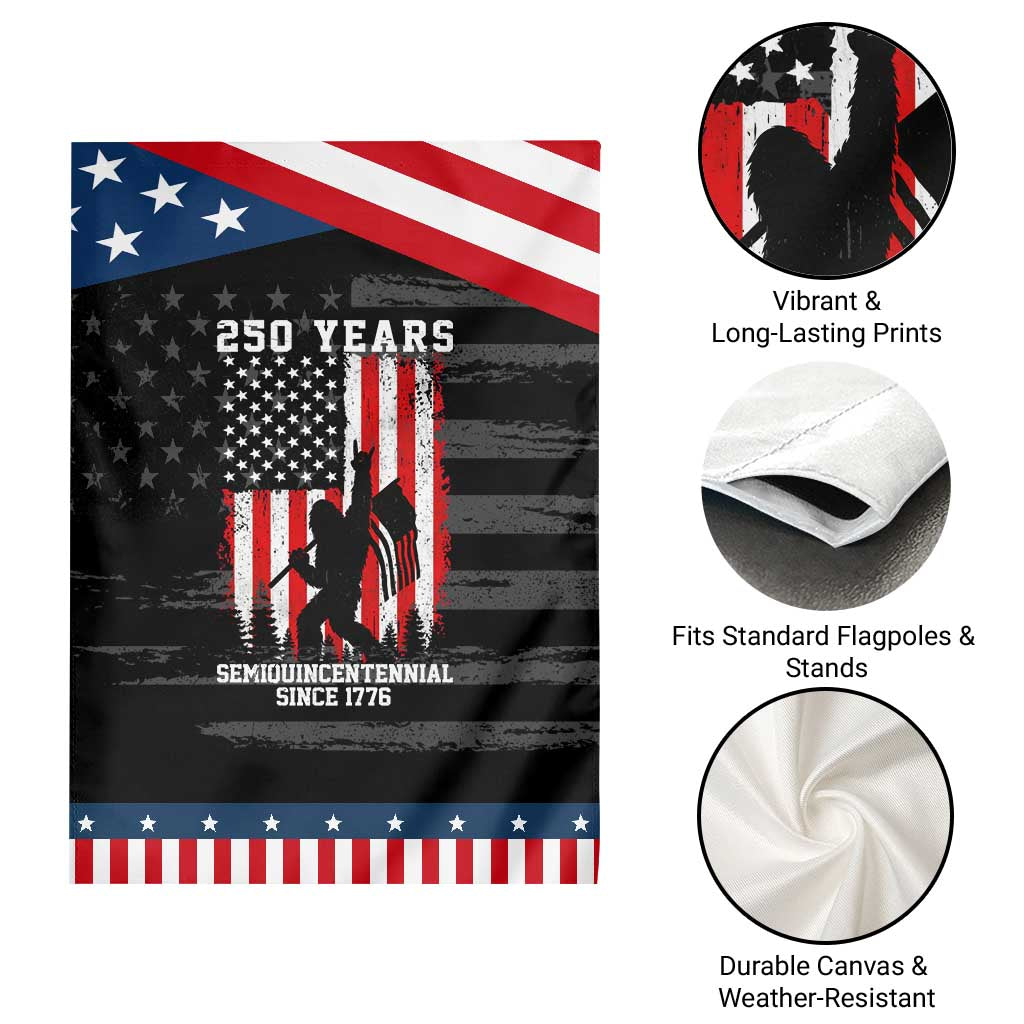 250th Anniversary USA Patriotic Garden Flag Bigfoot Patriotic American USA Flag TS14 Print Your Wear