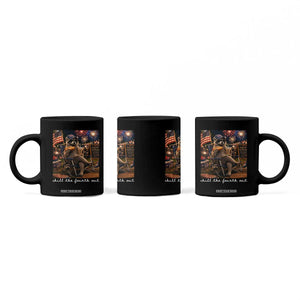 Funny Raccoon 4th of July Coffee Mug Chill The Fourth Out TS14 Print Your Wear