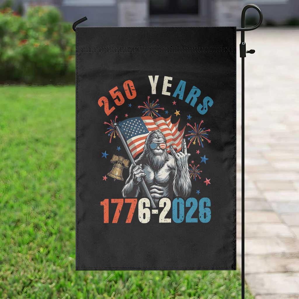 250th Anniversary USA Garden Flag Bigfoot American Flag Patriotic 4th of July TS14 Print Your Wear
