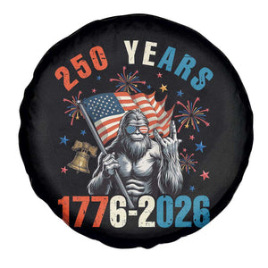 250th Anniversary USA Spare Tire Cover Bigfoot American Flag Patriotic 4th of July TS14 Print Your Wear