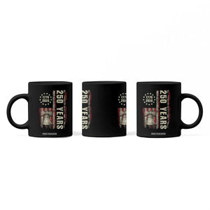 250th Anniversary USA Coffee Mug Patriotic Liberty Bell 1776 2026 American Flag TS14 Print Your Wear