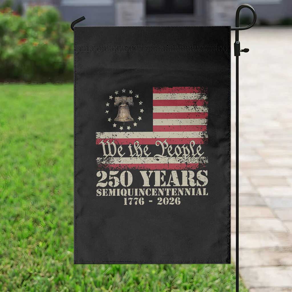 250th Anniversary USA Garden Flag Patriotic Liberty Bell 1776 2026 Independence Day TS14 Print Your Wear