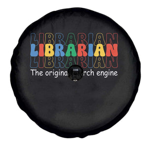 The Original Search Engine Spare Tire Cover School Librarian Library Books TS14 Print Your Wear