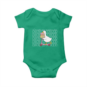School Bus Driver Welcome Back to School Baby Onesie TS14 Irish Green Print Your Wear