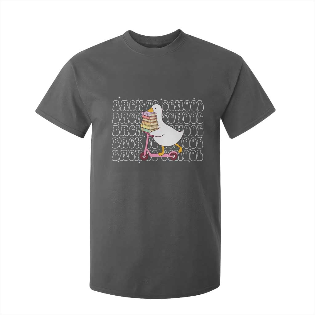 School Bus Driver Welcome Back to School T Shirt For Kid TS14 Dark Heather Print Your Wear