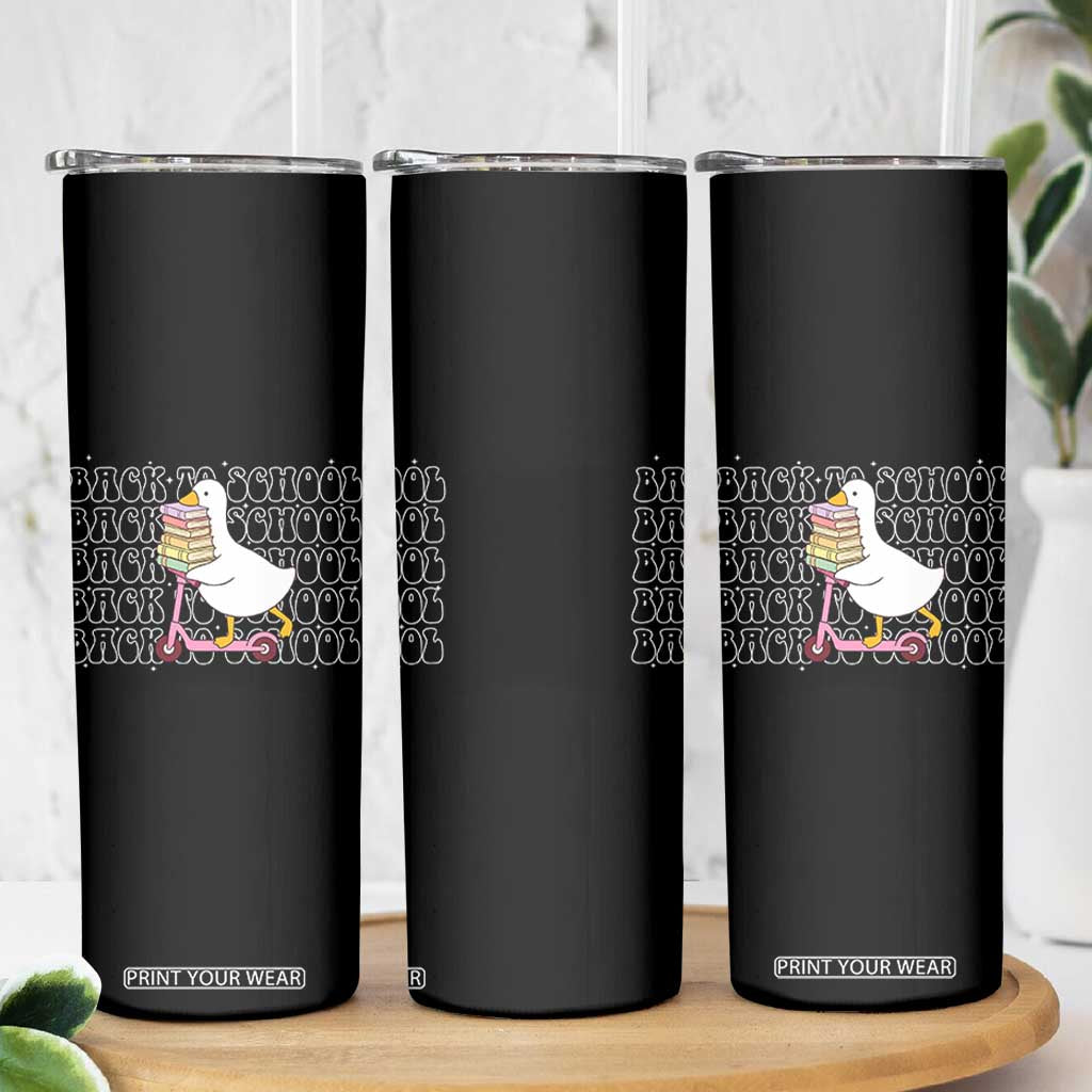 School Bus Driver Welcome Back to School Skinny Tumbler TS14 Print Your Wear