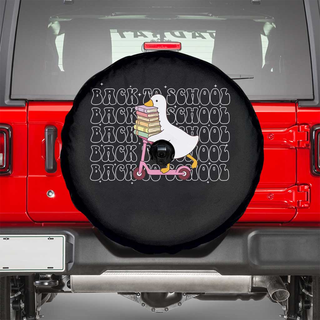 School Bus Driver Welcome Back to School Spare Tire Cover TS14 Black Print Your Wear
