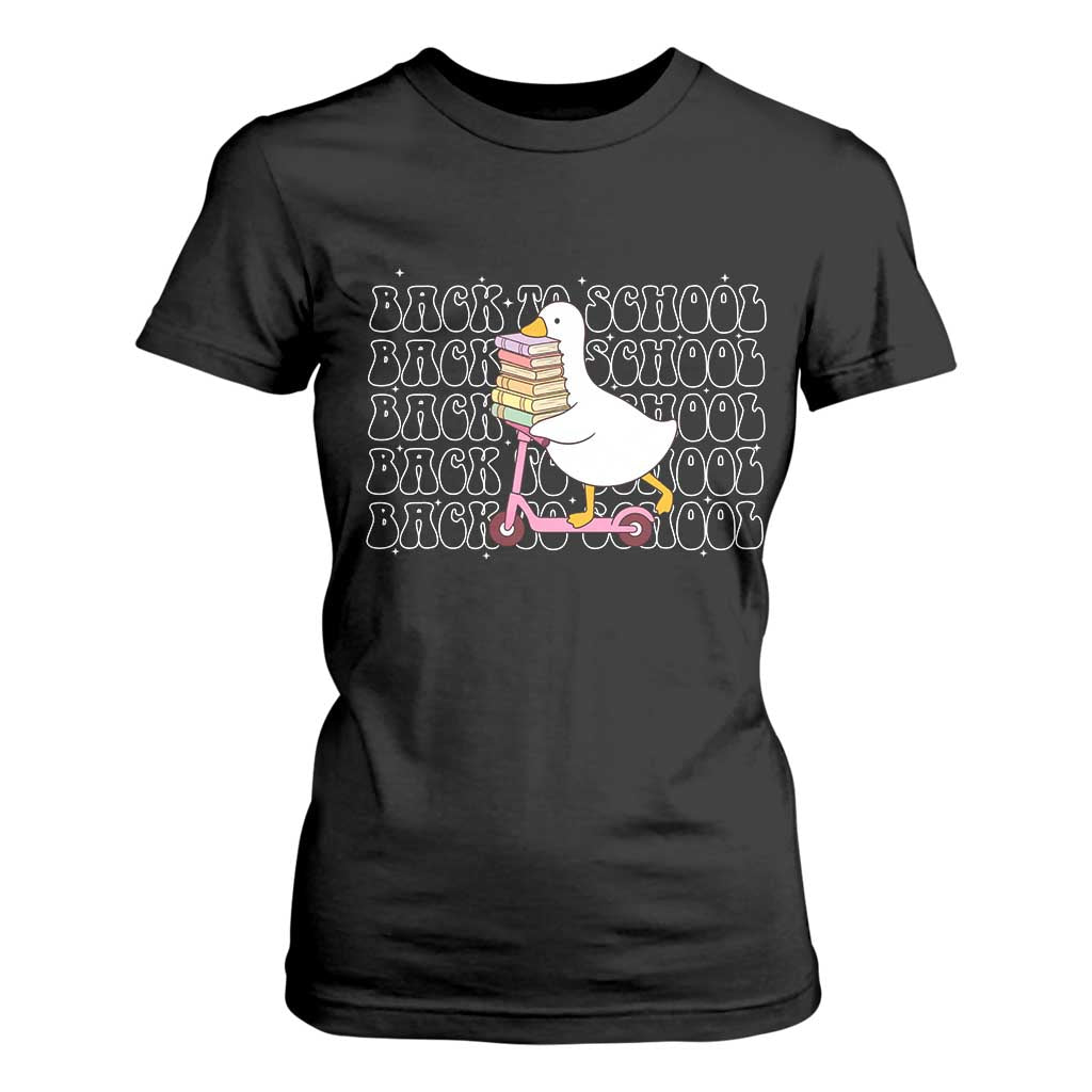 School Bus Driver Welcome Back to School T Shirt For Women TS14 Black Print Your Wear