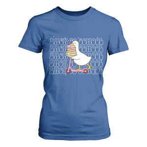 School Bus Driver Welcome Back to School T Shirt For Women TS14 Royal Blue Print Your Wear