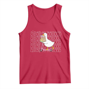School Bus Driver Welcome Back to School Tank Top TS14 Red Print Your Wear