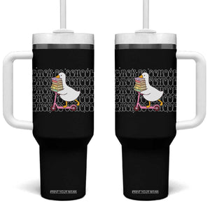 School Bus Driver Welcome Back to School Tumbler With Handle TS14 One Size: 40 oz Black Print Your Wear