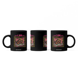 Funny I Am Yelling Carl Donut Cat Meme Coffee Mug
