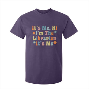 It's Me Hi I'm The Librarian Summer Reading T Shirt For Kid Funny Back to School TS14 Purple Print Your Wear