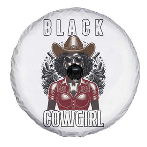 Black Cowgirl Rodeo Spare Tire Cover African American Western Country Texas TS14 Print Your Wear