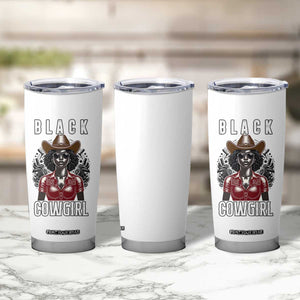 Black Cowgirl Rodeo Tumbler Cup African American Western Country Texas TS14 Print Your Wear