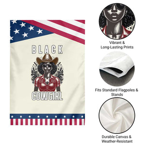 Black Cowgirl Rodeo Garden Flag African American Western Country Texas TS14 Print Your Wear