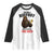 Funny Bigfoot Gym Raglan Shirt I Am Not A Bigfoot But I Can Beat Off 100 Men TS14 White Black Print Your Wear