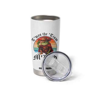 Funny Frog Knight Tumbler Cup T'was The 'Tism M'Lord Medieval Knight TS14 Print Your Wear