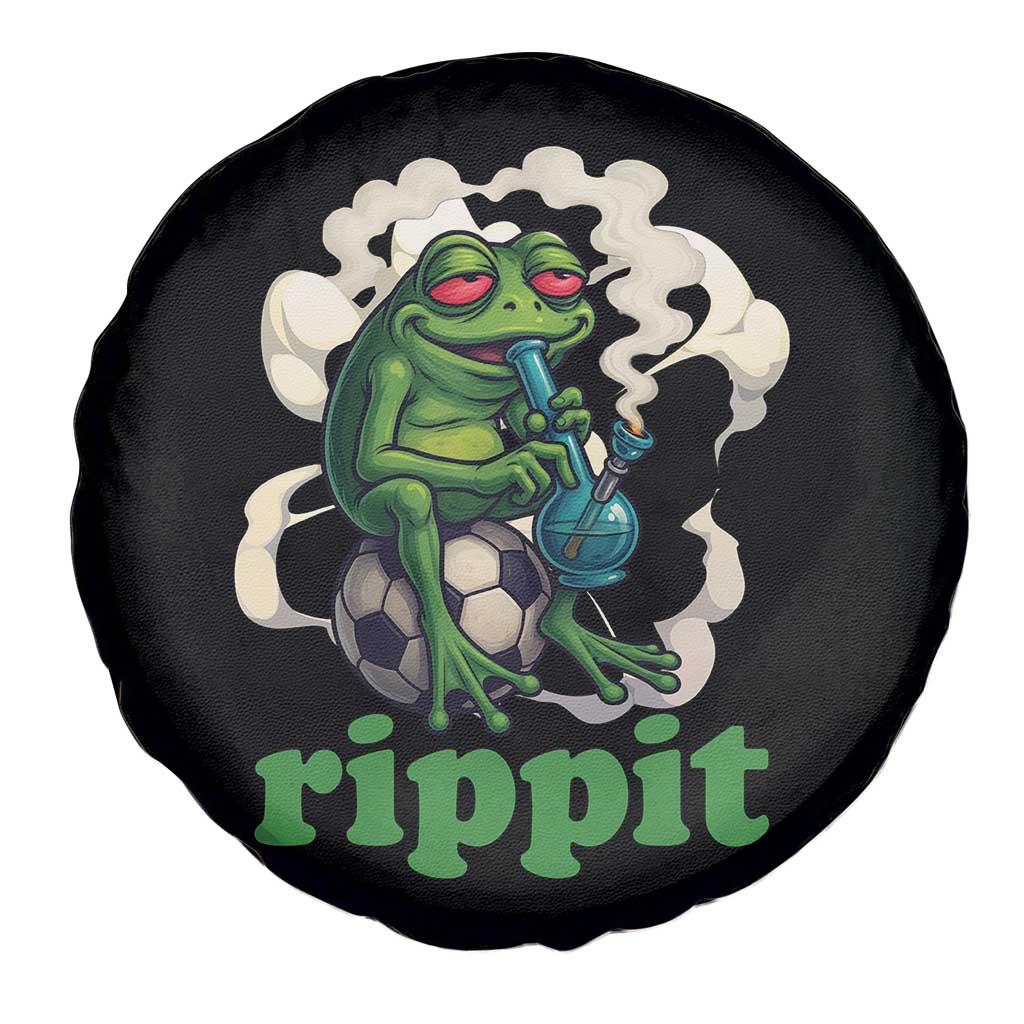 Rippit Stoner Frog Spare Tire Cover Smoking Weed Pot Marijuana Cannabis 420 TS14 Print Your Wear