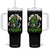 Rippit Stoner Frog Tumbler With Handle Smoking Weed Pot Marijuana Cannabis 420 TS14 One Size: 40 oz Black Print Your Wear