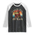 Funny Frog Autism Raglan Shirt T'was The 'Tism M'Lord TS14 Black White Print Your Wear