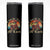 Funny Frog Autism Skinny Tumbler T'was The 'Tism M'Lord TS14 Black Print Your Wear