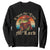 Funny Frog Autism Sweatshirt T'was The 'Tism M'Lord TS14 Black Print Your Wear