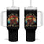 Funny Frog Autism Tumbler With Handle T'was The 'Tism M'Lord TS14 One Size: 40 oz Black Print Your Wear