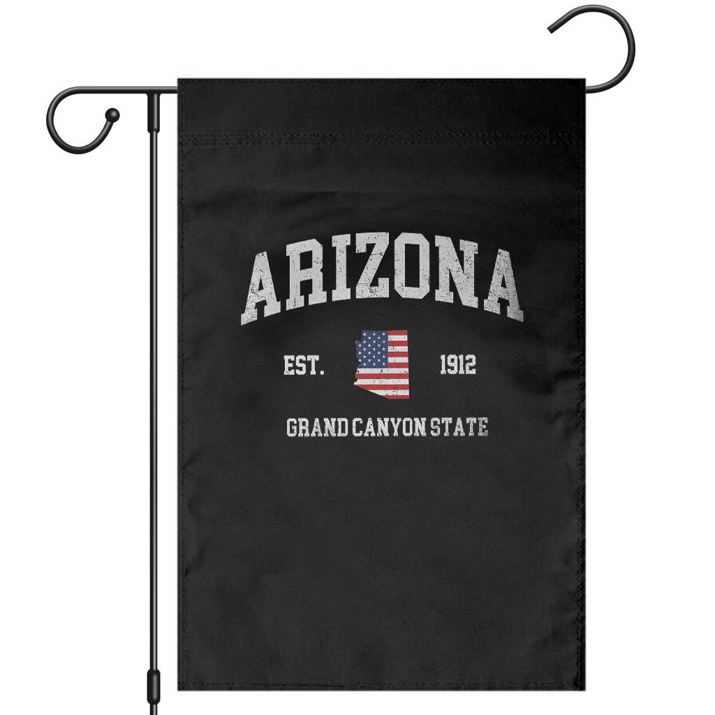 Arizona Grand Canyon State America USA Souvenir Garden Flag TS14 Black Print Your Wear
