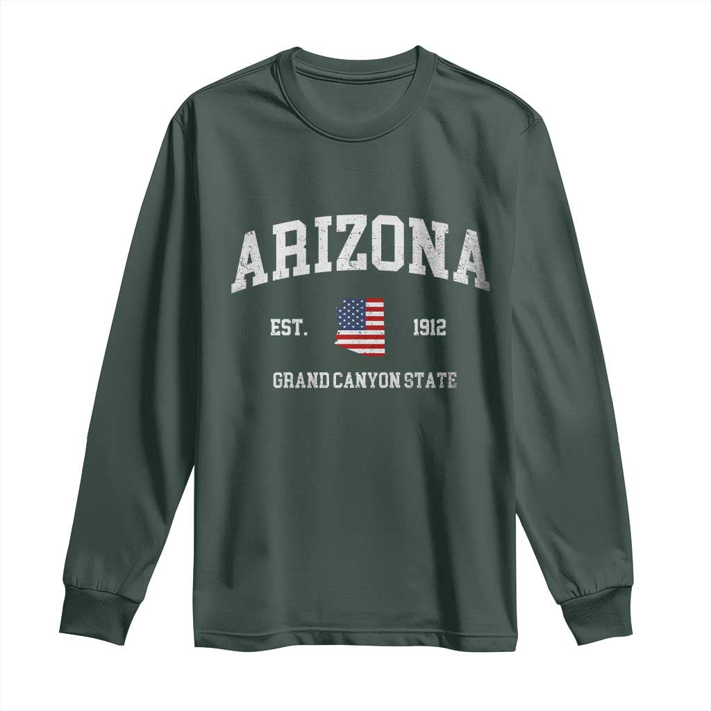Arizona Grand Canyon State America USA Souvenir Long Sleeve Shirt