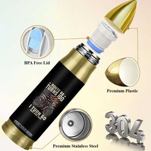 Route Highway 66 Turns 100 I Turn 60 Bullet Tumbler Vintage 1966 American Classic V-Twin Motorcycle Lover 60th Birthday Gift