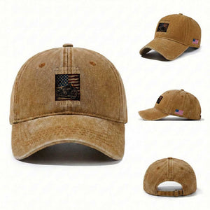 Route Highway 66 Turns 100 I Turn 80 Washed Cotton Baseball Cap Vintage 1946 American Motorcycle Lover 80th Birthday Gift
